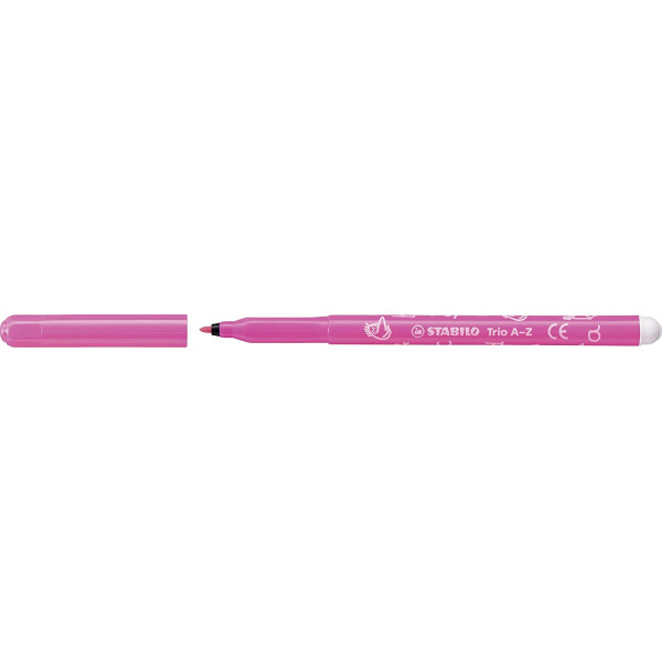 Etui carton de 30 feutres de coloriage STABILO Trio A-Z - pointe fine - coloris assortis dont 5 fluo