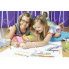 Etui carton de 30 feutres de coloriage STABILO Trio A-Z - pointe fine - coloris assortis dont 5 fluo