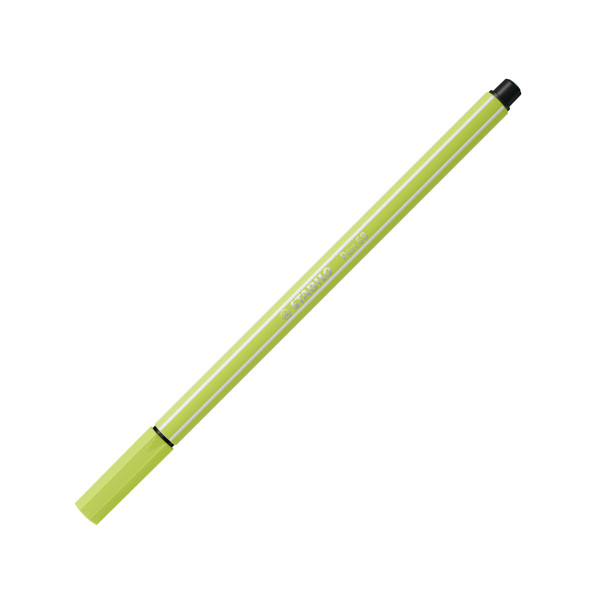 photo-Feutre de dessin STABILO point 68 - pointe moyenne - Vert citron
