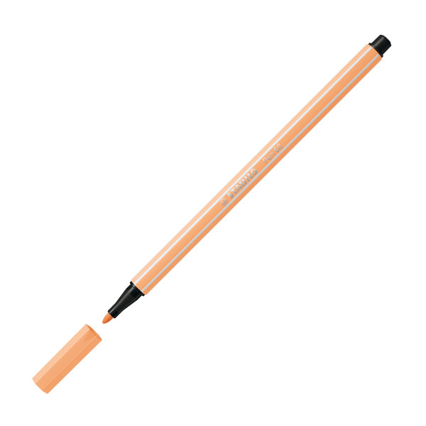 Feutre de dessin STABILO Pen 68 - pointe moyenne - Orange clair