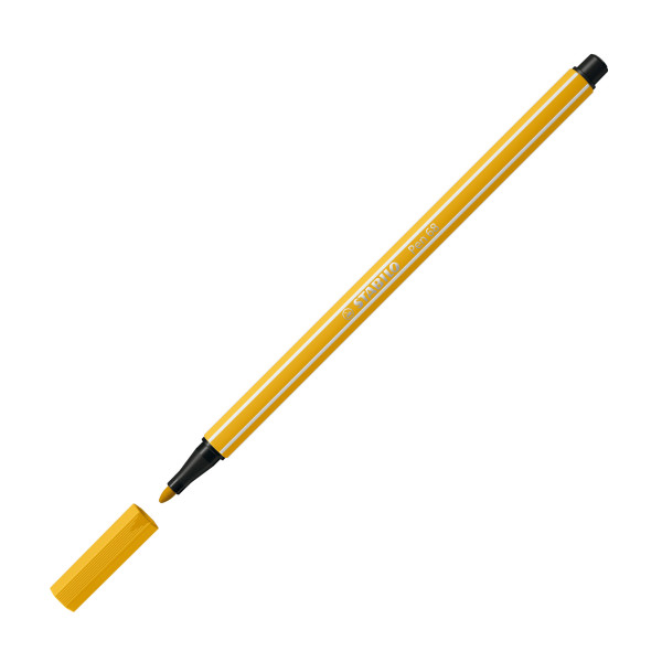 Feutre de dessin STABILO Pen 68 - pointe moyenne - Jaune curry