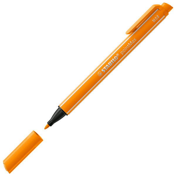 Stylo-feutre STABILO pointMax - pointe moyenne - Orange