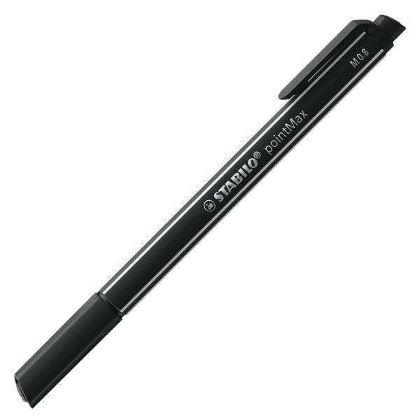 photo-Stylo-feutre STABILO pointMax - pointe moyenne - Noir