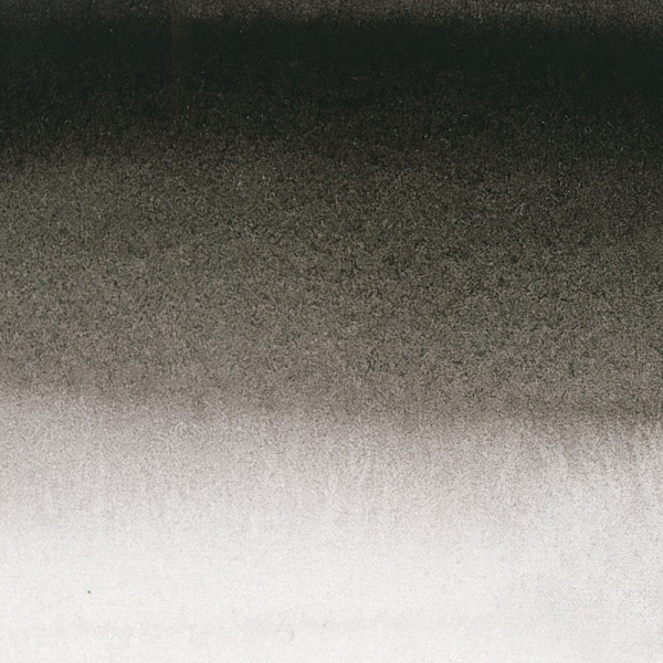 Aquarelle Extra-Fine 1/2 Godet Noir d'Ivoire Sennelier