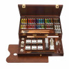 photo-Peinture à l'huile - Coffret - Excellent - 19 tubes de 15 ml et accessoires - Rembrandt