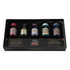 Encre pour calligraphie - 5 flacons - Assortiment de couleur - Herbin - Spécial 350 ans
