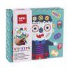 photo-Boîte de gommettes - Enfant - Jeu - Monstres - Apli Kids