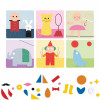 Boîte de collage - Enfant - Jeu - Feuilles de feutrine - Apli Kids