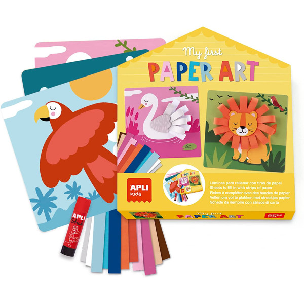 Boîte d'activités créatives - Enfant - Paper Art - Apli Kids