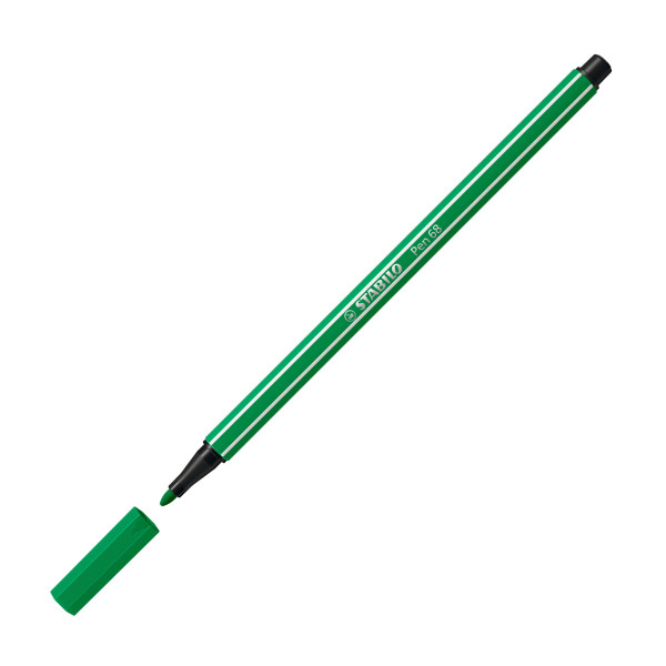 Feutre de dessin STABILO Pen 68 - pointe moyenne - Vert émeraude