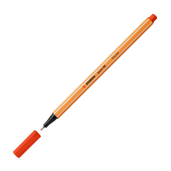 Stylo-feutre STABILO point 88 - pointe fine - Rouge