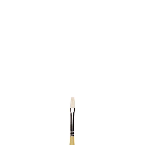 Pinceau - Plat - Huile - Acrylique - Winsor et Newton - Artists - Soie de porc - N°2
