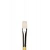 Pinceau - Plat - Huile - Acrylique - Winsor et Newton - Artists - Soie de porc - N°10