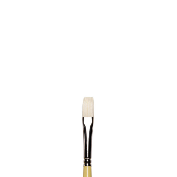 Pinceau - Plat - Huile - Acrylique - Winsor et Newton - Artists - Soie de porc - N°6