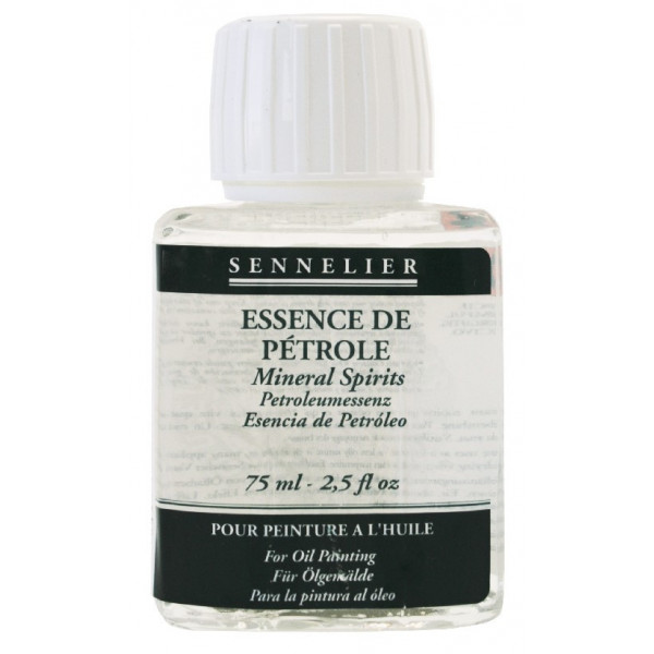 photo-Essence de pétrole - Peinture à l'huile - Sennelier - 75ml