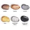 6 tubes de peinture acrylique - Couleurs métalliques iridescentes - Liquitex Basics Acrylic