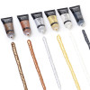 6 tubes de peinture acrylique - Couleurs métalliques iridescentes - Liquitex Basics Acrylic
