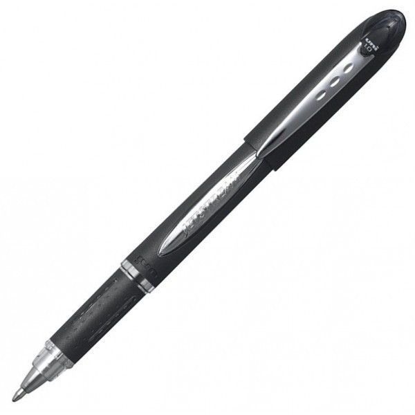 Stylo encre gel noir pointe moyenne Jetstream SX-210 Uniball