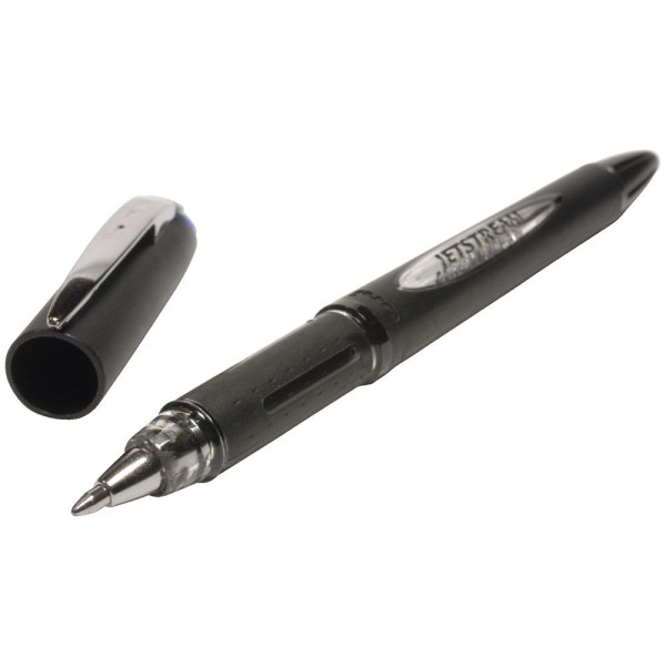 Stylo encre gel noir pointe moyenne Jetstream SX-210 Uniball