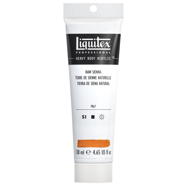 Peinture Acrylique en tube terre de sienne naturelle 138ml - Liquitex Heavy Body