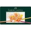 photo-Crayons de couleur - Polychromos - Faber-Castell - Boîte métal 60 pièces