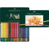 Crayons de couleur - Polychromos - Faber-Castell - Boîte métal 60 pièces