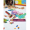 Etui carton de 5 crayons de couleur STABILO woody 3 in 1 mine bicolore + 1 taille-crayon