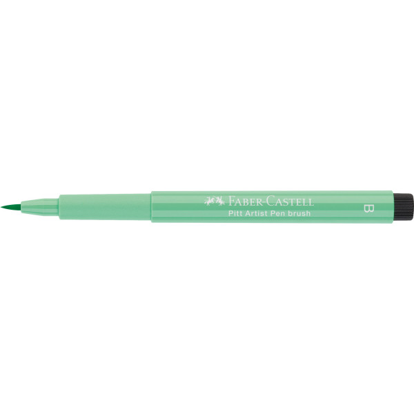 photo-Feutre à dessin - Pointe pinceau - Vert phtalo clair - Pitt Artist - Faber-Castell