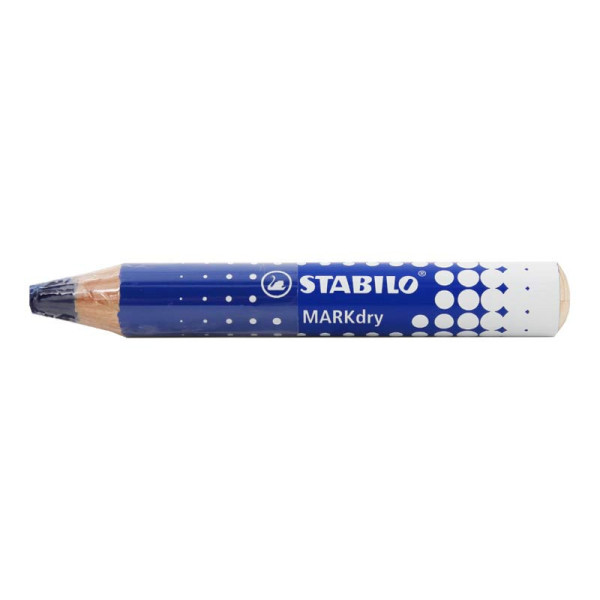 PHOTO-Crayon marqueur STABILO MARKdry - Bleu