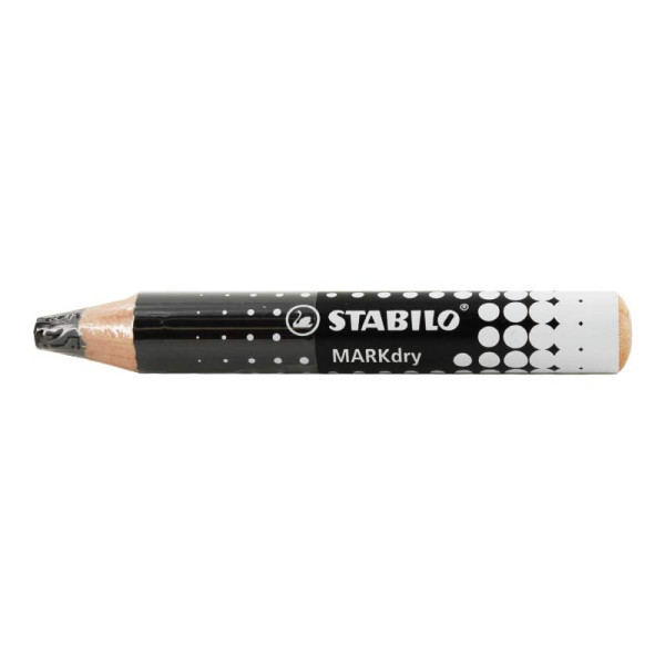 PHOTO-Crayon marqueur STABILO MARKdry - Noir