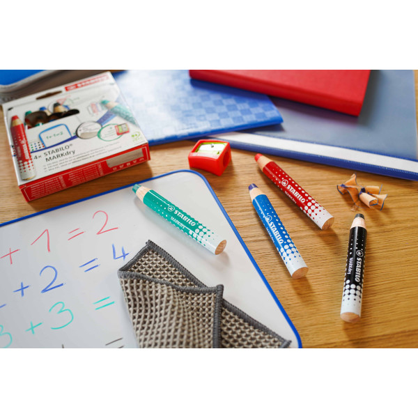 Crayon marqueur STABILO MARKdry - Noir