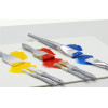 3 pinceaux - Brosses - Plat - Acrylique - Synthétique - Liquitex