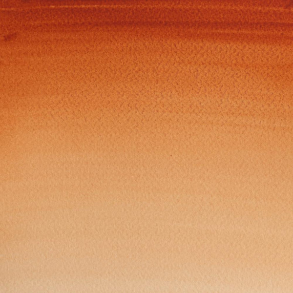 Peinture aquarelle fine - 1/2 godet - Terre de sienne brûlée - Cotman - Winsor et Newton