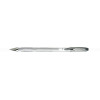 Stylo encre gel argent pointe moyenne 0,8mm UniBall Signo