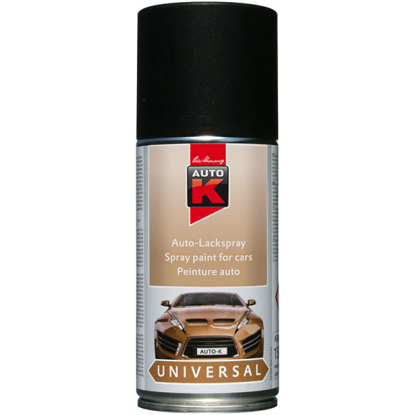 photo-Bombe de peinture pour carrosserie - Multi-marques - Noir mat - 150ml - Auto K