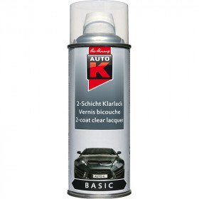 photo-Bombe aérosol vernis de finition transparent bi-couche Auto-K 400ml