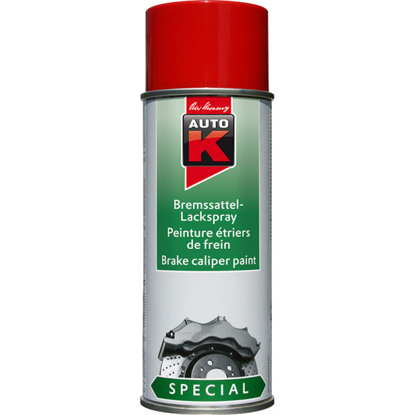 photo-Bombe de peinture rouge étriers de frein voiture Auto K 400ml