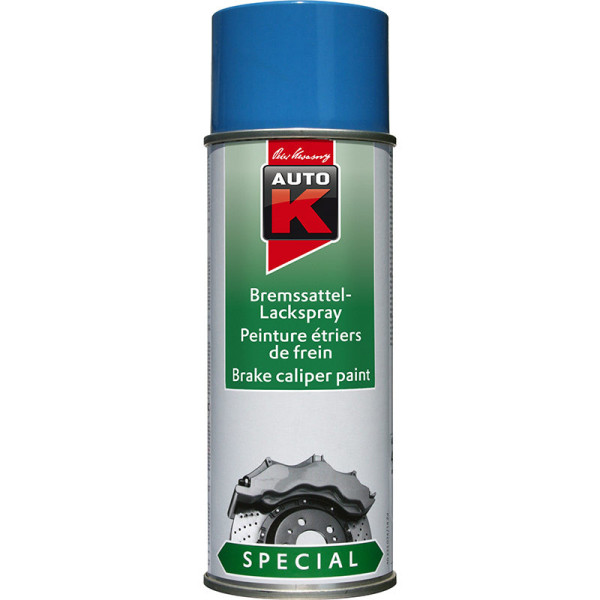 photo-Bombe de peinture bleu étriers de frein voiture Auto K 400ml