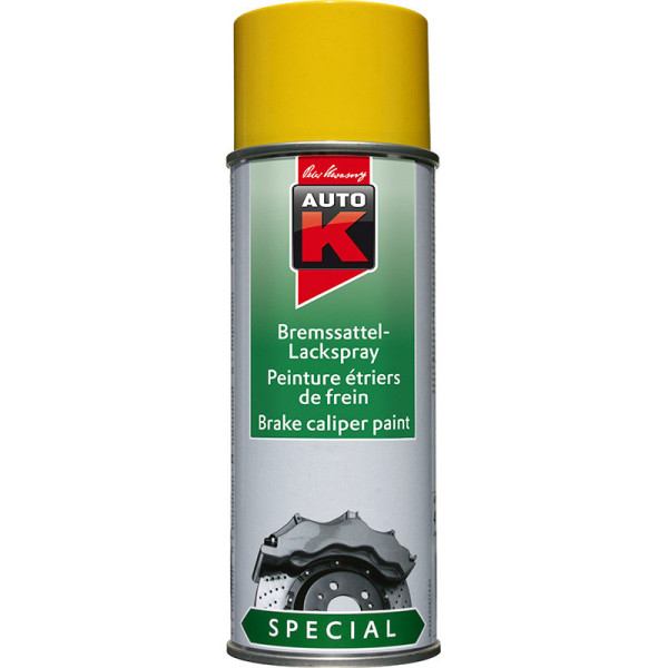 photo-Bombe de peinture jaune étriers de frein voiture Auto K 400ml
