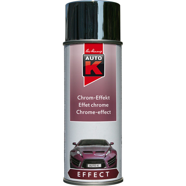 photo-Bombe de peinture chrome carrosserie voiture Auto K 400ml