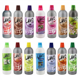 photo-14 bidons de nettoyant Odorant Multi-Usages - Différents parfums - 1L - Lavo Fruit