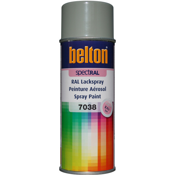 photo-Bombe de peinture Belton Spectral RAL7038 Gris Agate 400ml