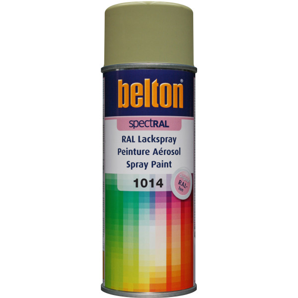 photo-Bombe de peinture Belton Spectral RAL1014 Ivoire 400ml