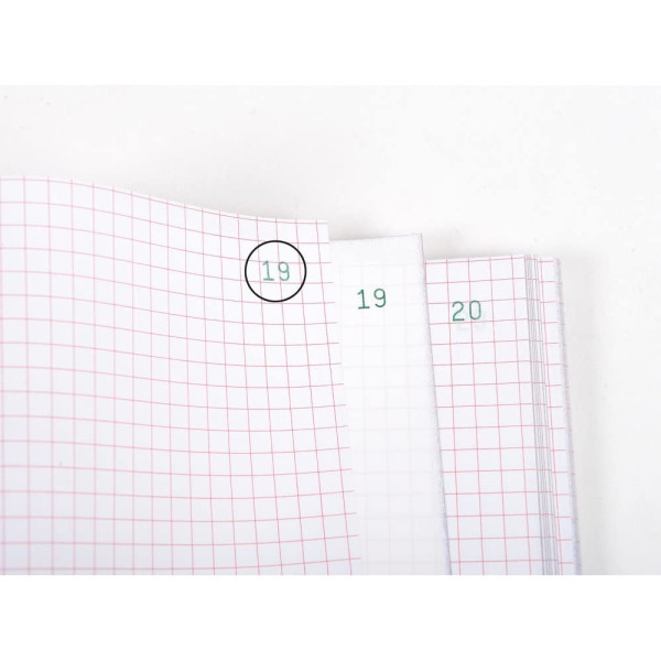 Cahier de notes de frais - A4 29,7x21 cm - 50 feuilles - Dupli - Exacompta 3144E