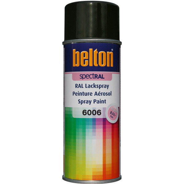 photo-Bombe de peinture Belton Spectral RAL8004 Olive Gris 400ml