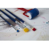 3 pinceaux - Plat - Peinture acrylique - Fibres naturels - N°6 - N°10 - N°14 - Pébéo