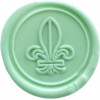 6 bâtons de cire à cacheter pour pistolet à cire - Vert menthe - Herbin