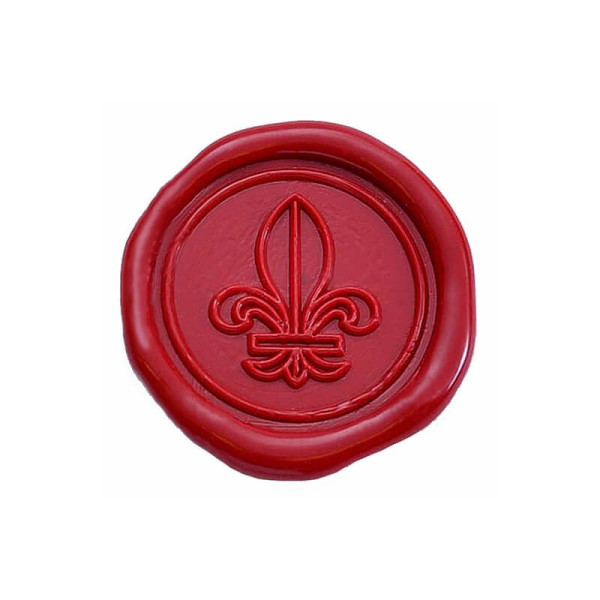 4 bâtons de cire souple - Rouge - Sceau en cire - Invitation courrier faire-part - Herbin