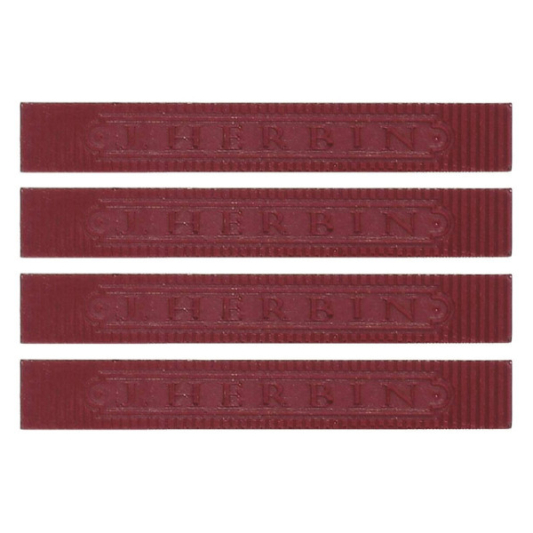 photo-4 bâtons de cire souple - Pourpre - Sceau en cire - Invitation courrier faire-part - Herbin