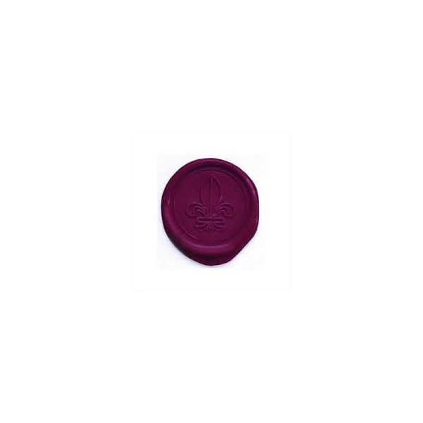4 bâtons de cire souple - Pourpre - Sceau en cire - Invitation courrier faire-part - Herbin